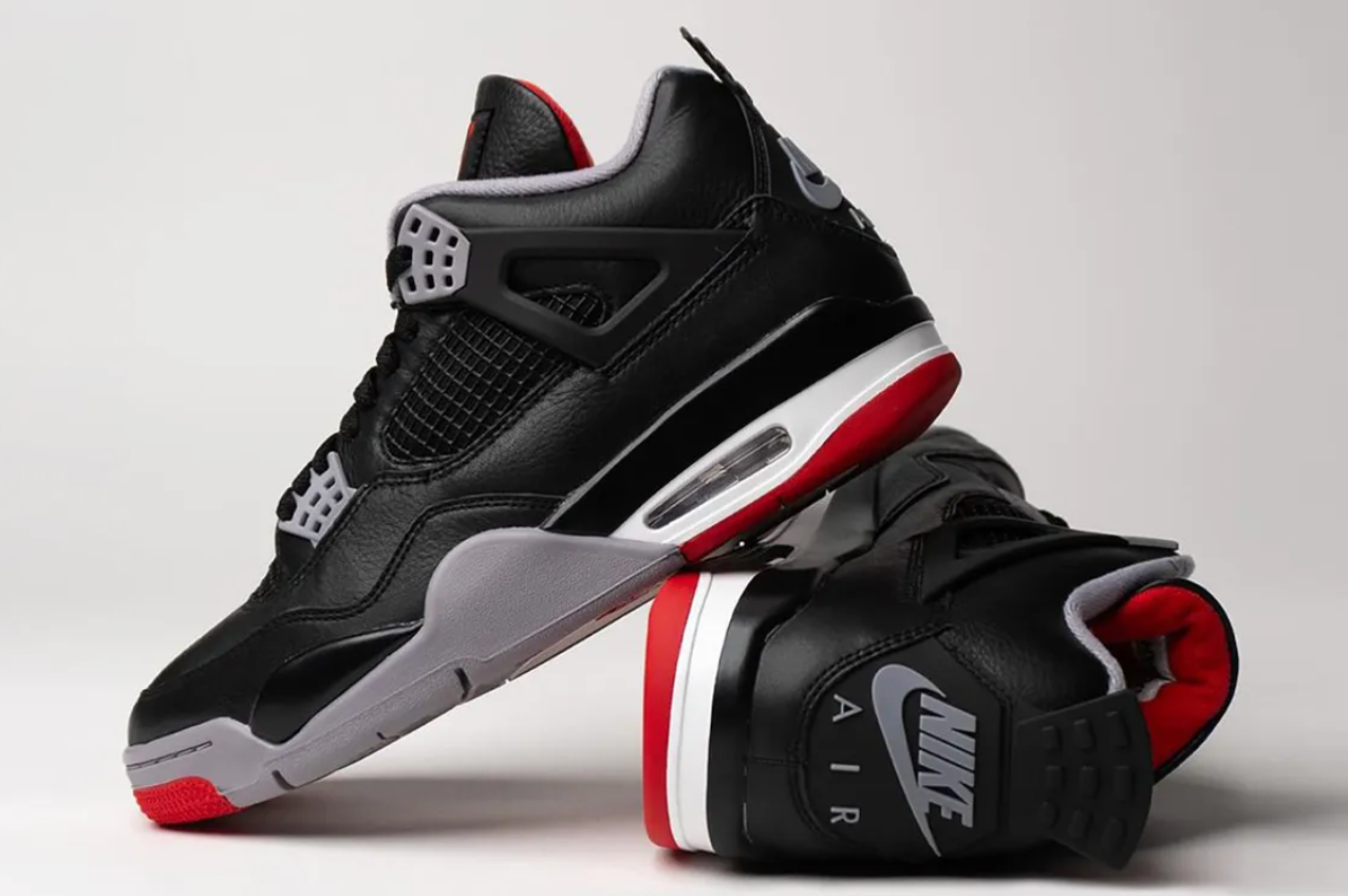 The Return of a Legend Reimagined Nike Jordan 4 Bred Set to Drop in 2(09)