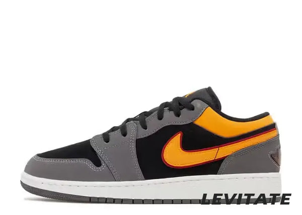 Nike Air Jordan 1 Low SE 'Light Graphite Vivid Orange' GS