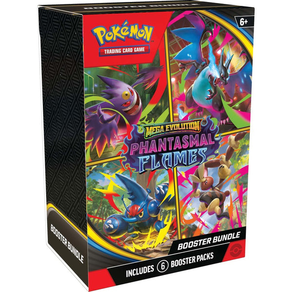 Pokémon Scarlet & Violet 'Mega Evolutions Phantasmal Flames' Booster Bundle