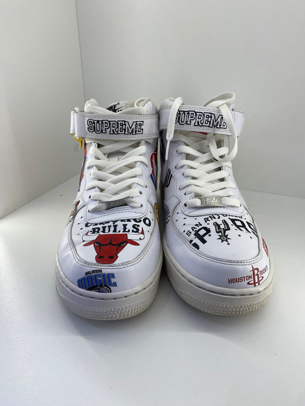Nike Air Force 1 Mid x NBA x Supreme USED 9/10 Condition