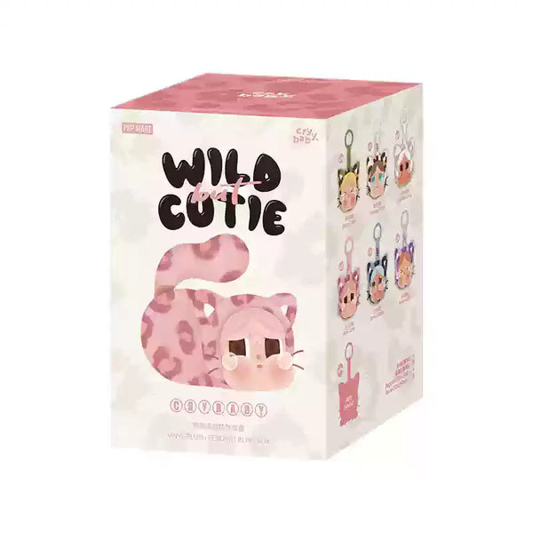 POP MART CRYBABY Wild but Cutie Series Vinyl Plush Pendant (Single Boxes)