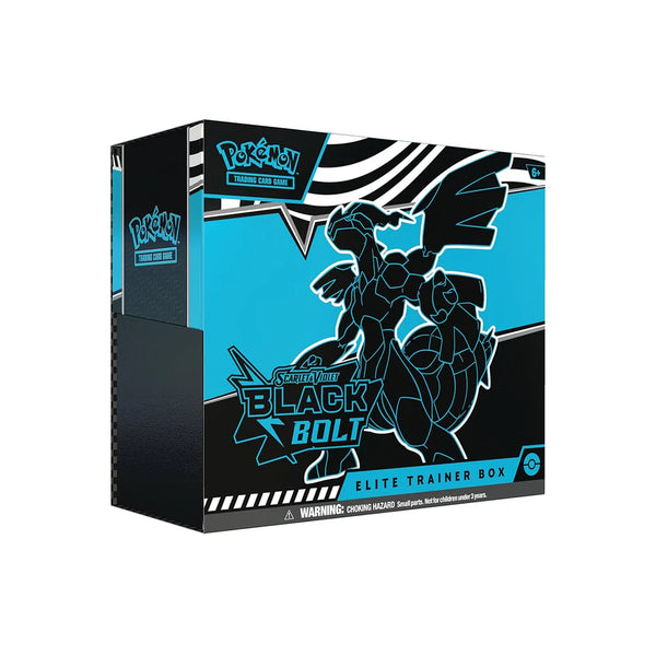 Pokémon Scarlet & Violet 'Black Bolt' Elite Trainer Box (2025)