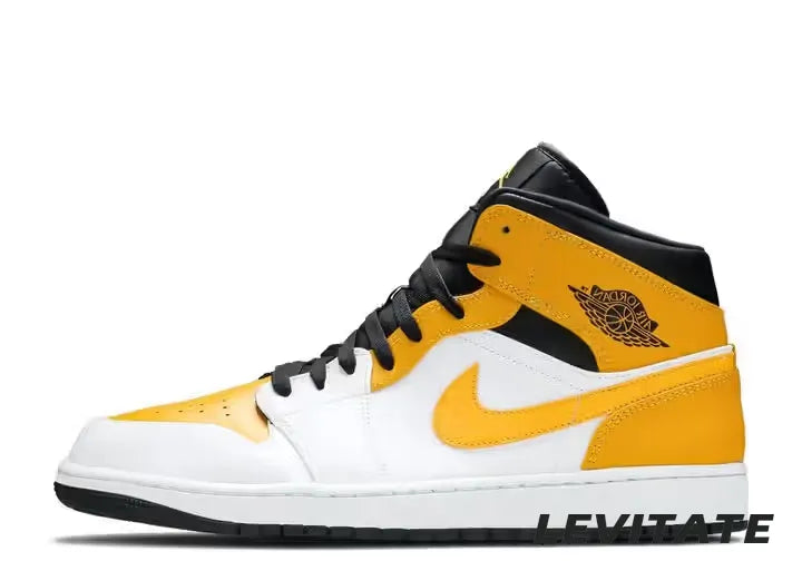 Nike Air Jordan 1 Mid "University Gold" Mens