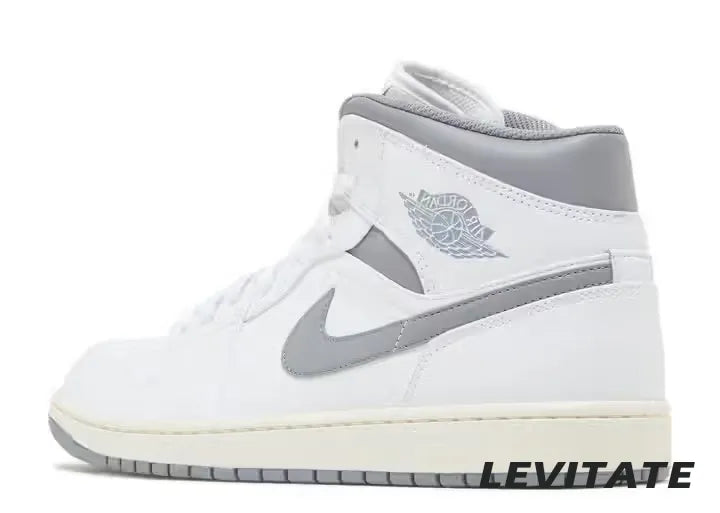 Nike Air Jordan 1 Mid 'Neutral Grey' Mens