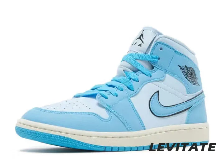 Nike Air Jordan 1 Mid SE 'Ice Blue' Womans