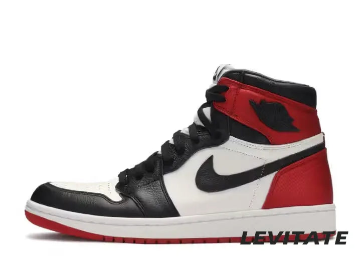 Nike Air Jordan 1 Retro High 'Satin Black Toe' Womans