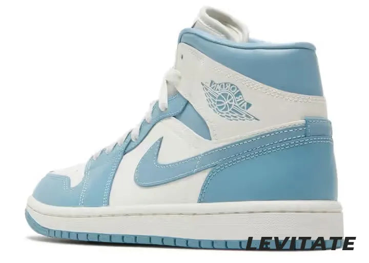 Nike Air Jordan 1 Mid 'UNC' 2022 'Womans