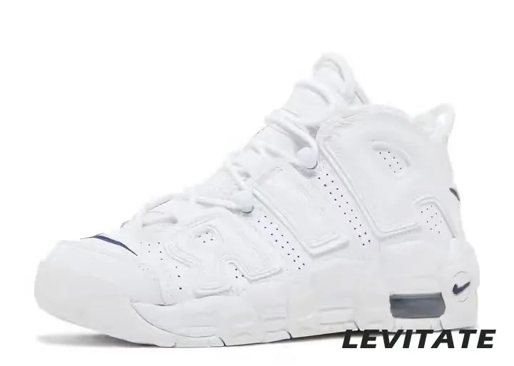 Nike Air More Uptempo 'White Midnight Navy' (GS)