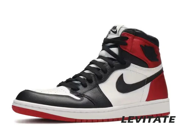 Nike Air Jordan 1 Retro High 'Satin Black Toe' Womans