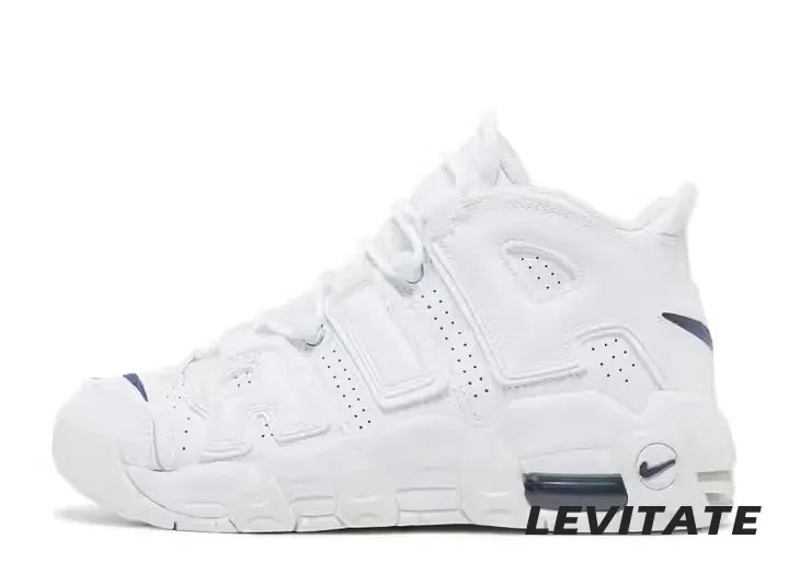 Nike Air More Uptempo 'White Midnight Navy' (GS)