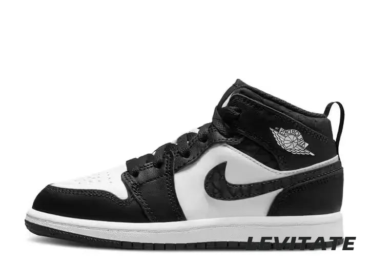 Nike Air Jordan 1 Mid SE 'Panda Elephant' PS