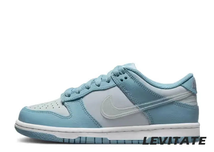 Nike Dunk Low Clear Blue Swoosh GS