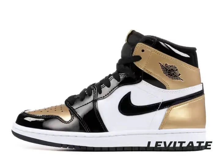 Nike Air Jordan 1 Retro High NRG 'Patent Gold Toe' Mens
