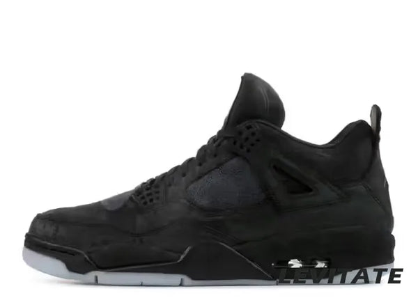 Nike Air Jordan 4 Retro 'Kaws Black' Mens