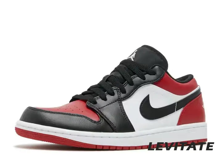 Nike Air Jordan 1 Low "Bred Toe" Mens