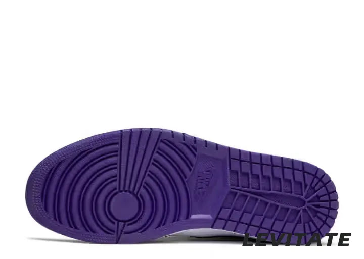 Nike Air Jordan 1 Retro High 'Court Purple White' Mens