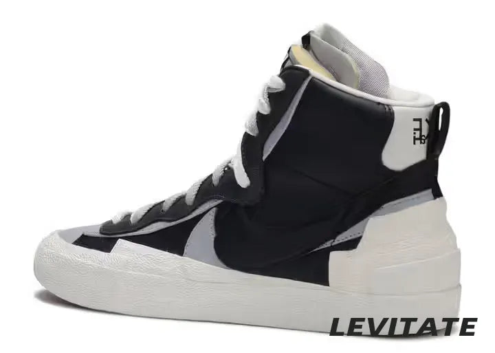 Nike Blazer Mid sacai 'Black Grey' Mens