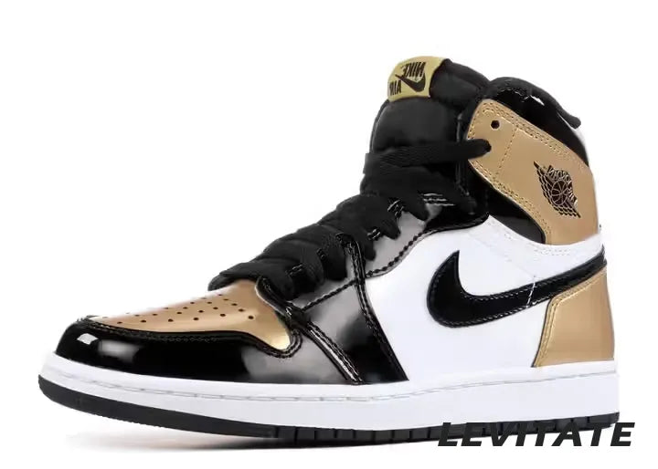 Nike Air Jordan 1 Retro High NRG 'Patent Gold Toe' Mens