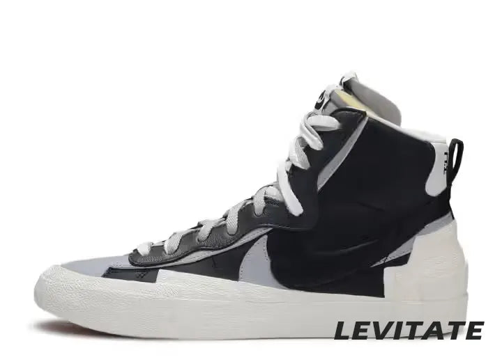 Nike Blazer Mid sacai 'Black Grey' Mens