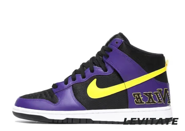 Nike Dunk High EMB 'Lakers' Mens