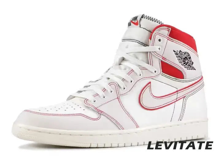 Nike Air Jordan 1 Retro High 'Phantom Gym Red' Mens