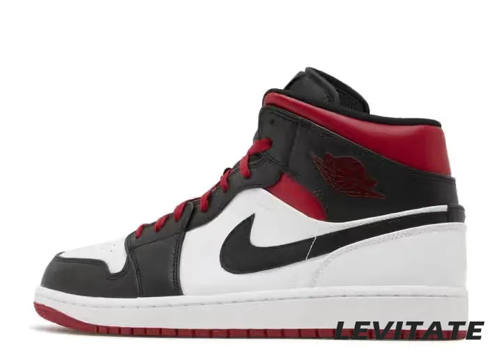 Nike Air Jordan 1 Mid Gym Red Black Toe