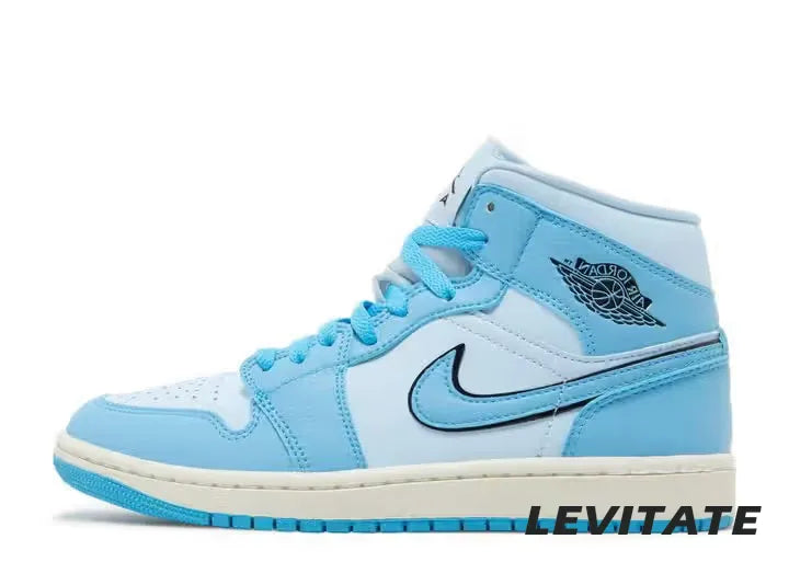 Nike Air Jordan 1 Mid SE 'Ice Blue' Womans