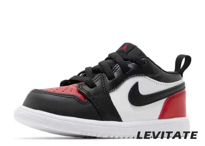 Nike Air Jordan 1 Low Bred Toe 2.0 (GS)