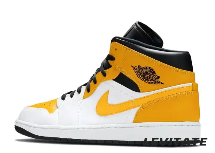 Nike Air Jordan 1 Mid "University Gold" Mens