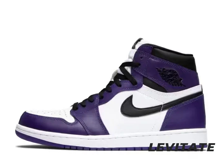 Nike Air Jordan 1 Retro High 'Court Purple White' Mens