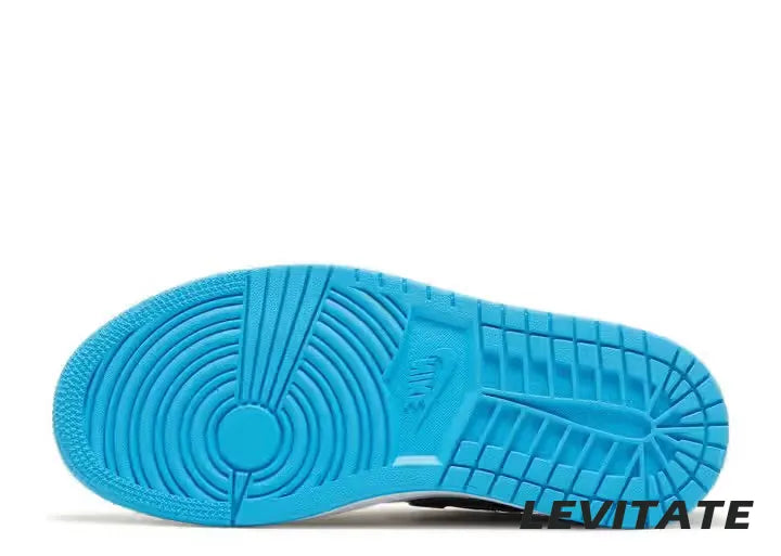 Nike Air Jordan 1 Low ‘Black Dark Powder Blue’ Womans