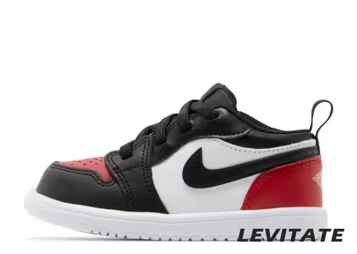 Nike Air Jordan 1 Low Bred Toe 2.0 (GS)