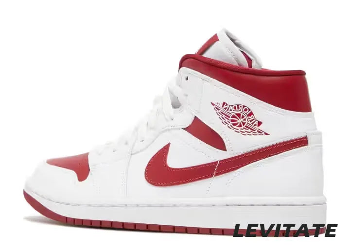 Nike Air Jordan 1 Mid 'Reverse Chicago' Womans