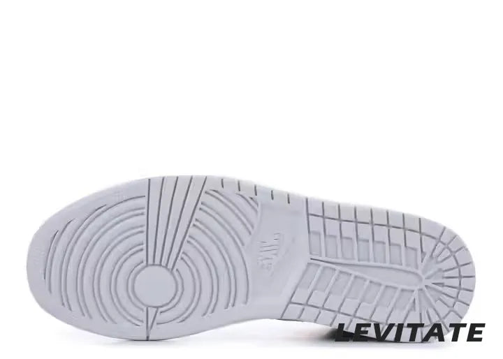 Nike Air Jordan 1 Retro High 'Neutral Grey Hyper Crimson' Mens
