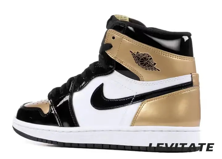 Nike Air Jordan 1 Retro High NRG 'Patent Gold Toe' Mens