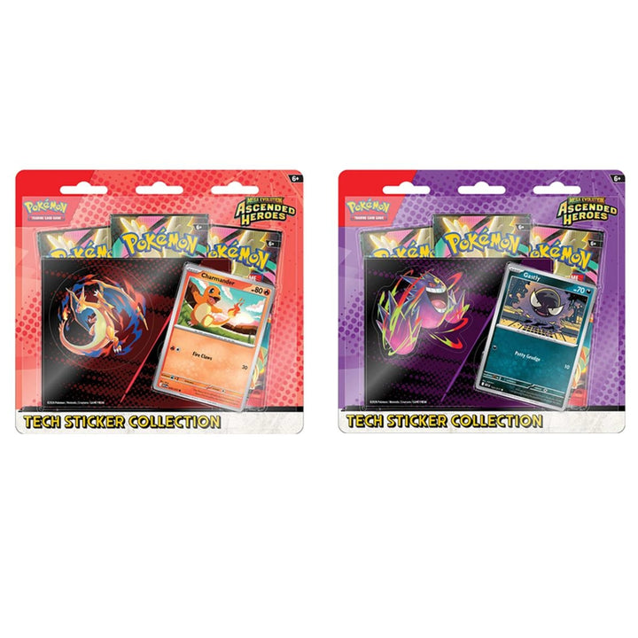 Pokémon TCG: 'Mega Evolution-Ascended Heroes' Tech Sticker Blister ...