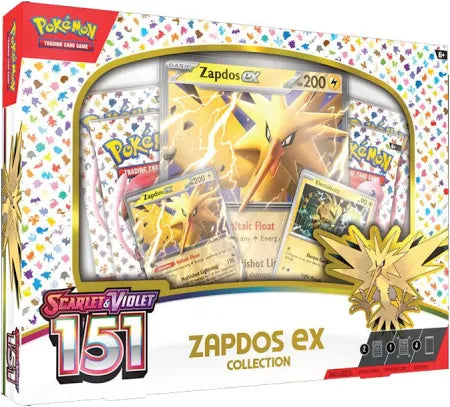 Pokémon Scarlet & Violet '151' Zapdos ex Collection