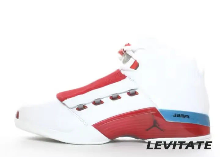 Nike Air Jordan 17 OG 'White Varsity Red' Mens