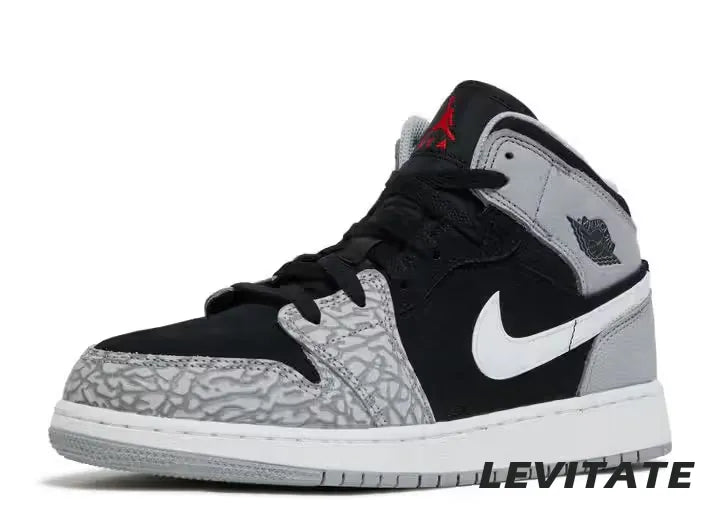 Nike Air Jordan 1 Mid 'Elephant Print' GS