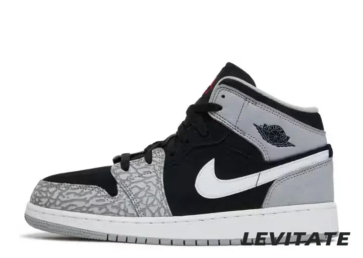 Nike Air Jordan 1 Mid 'Elephant Print' GS