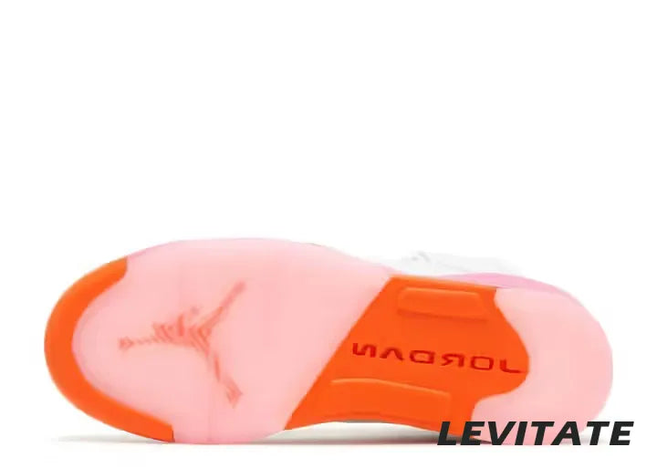 Nike Air Jordan 5 Retro WNBA Pinksicle Safety Orange GS