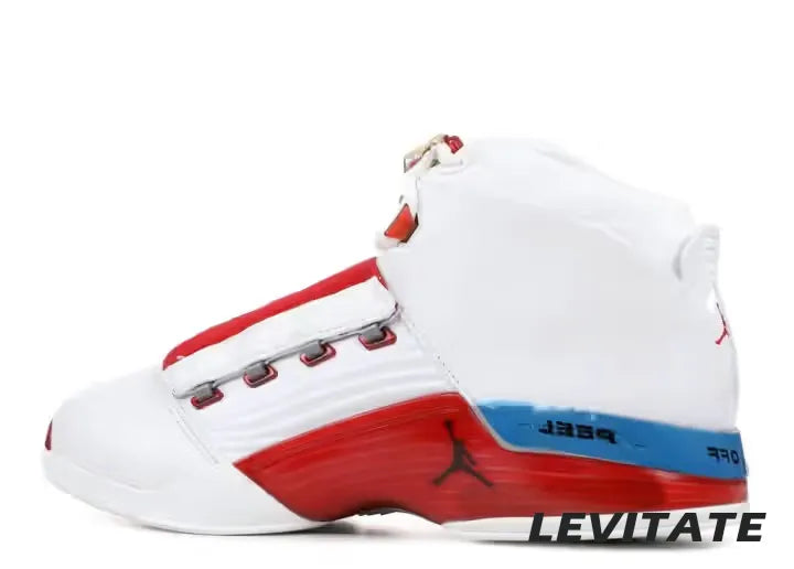 Nike Air Jordan 17 OG 'White Varsity Red' Mens