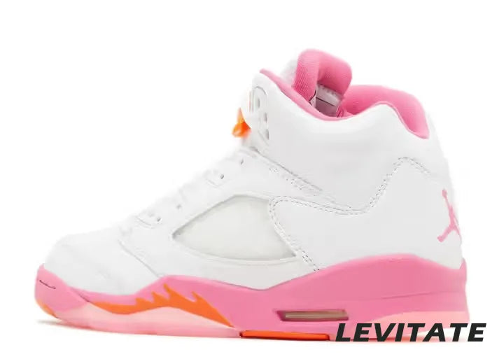 Nike Air Jordan 5 Retro WNBA Pinksicle Safety Orange GS