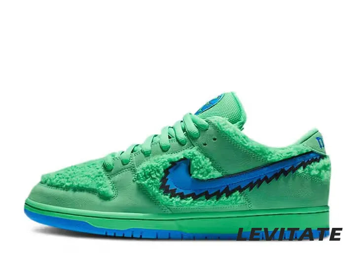 Nike SB Dunk Low 'Grateful Dead Bears Green' Mens