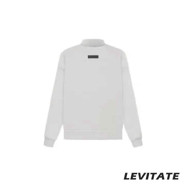 Fear of God ESSENTIALS Logo Mockneck 'Light Oatme'