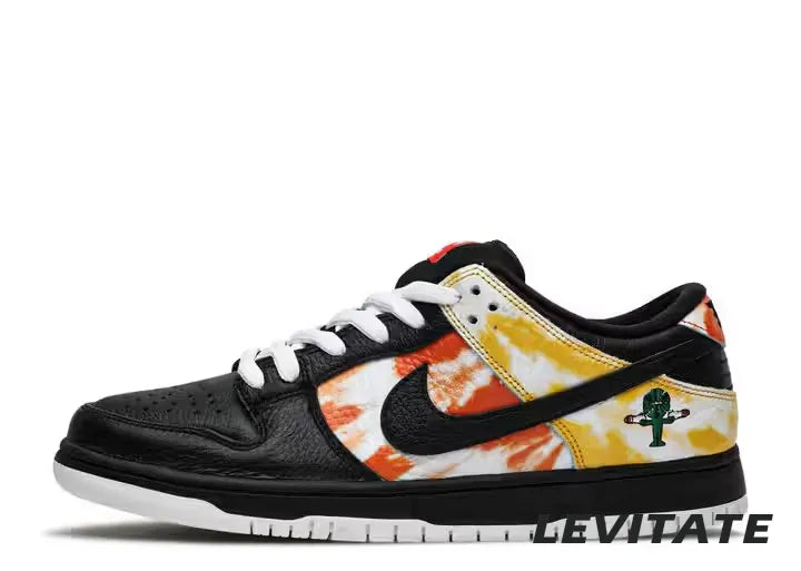 Nike SB Dunk Low 'Raygun Tie-Dye Black' Mens