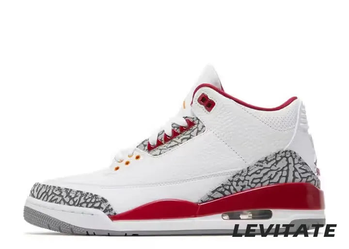 Nike Air Jordan 3 Retro 'Cardinal Red' Mens