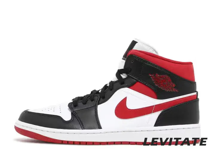 Nike Air Jordan 1 Mid 'Gym Red Black White' Mens