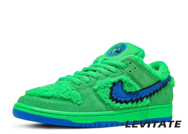Nike SB Dunk Low 'Grateful Dead Bears Green' Mens