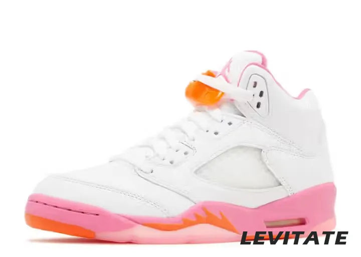Nike Air Jordan 5 Retro WNBA Pinksicle Safety Orange GS